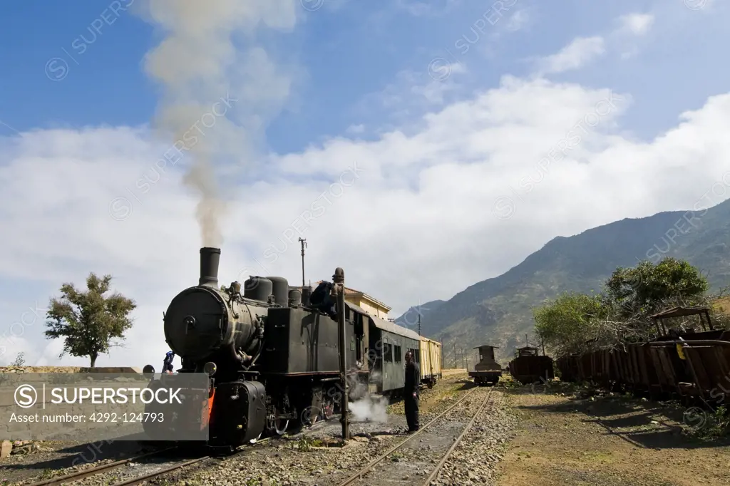 Africa, Eritrea, railway from Asmara to Massawa