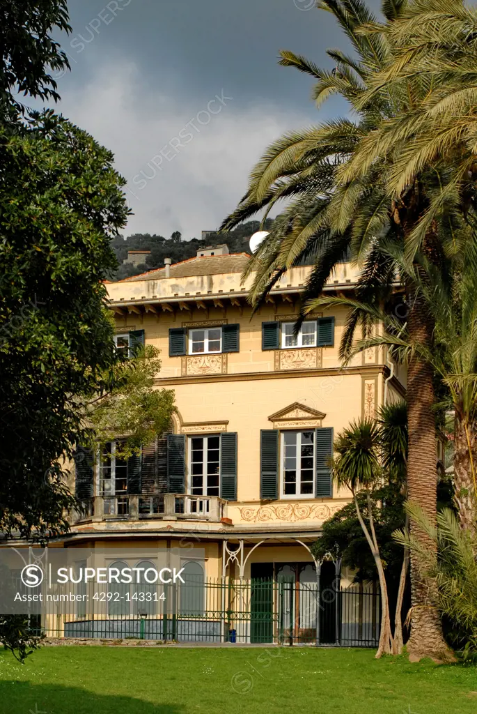 Italy, Liguria, Genoa, Nervi park, Villa Gropallo