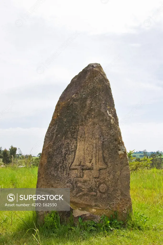 Menhir, Archaeological site, Tiya, Ethiopia