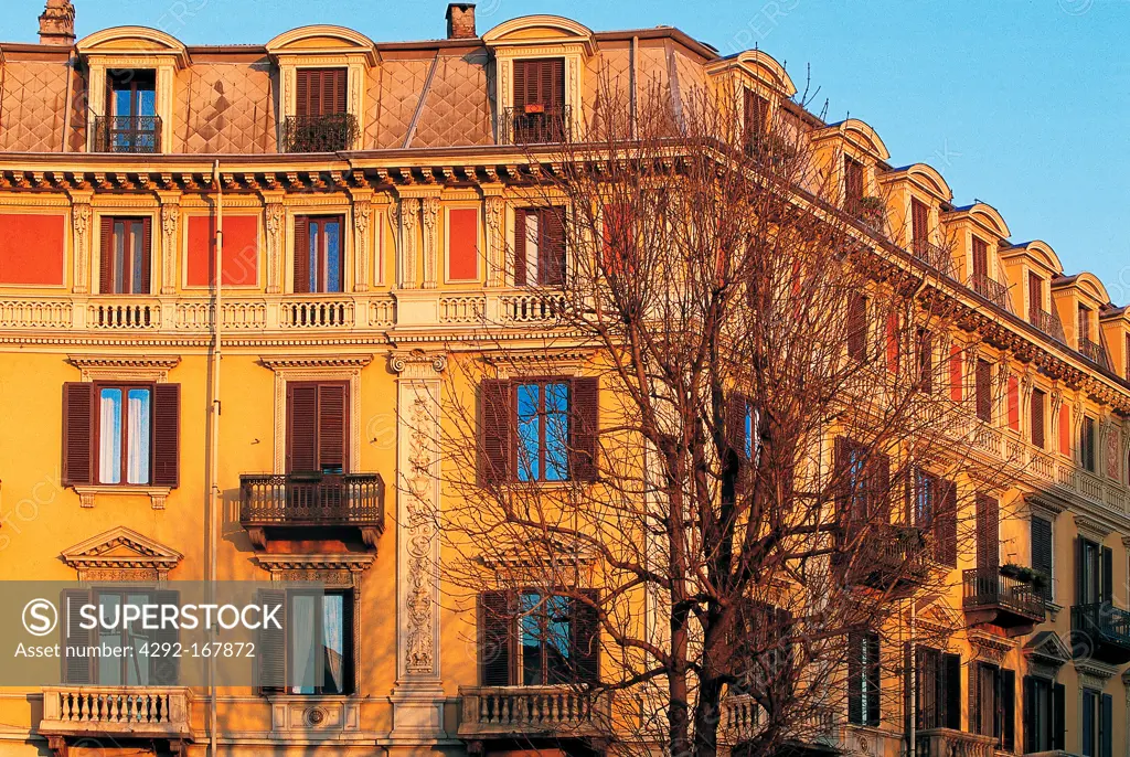 Italy, Piedmont, Turin, buildings