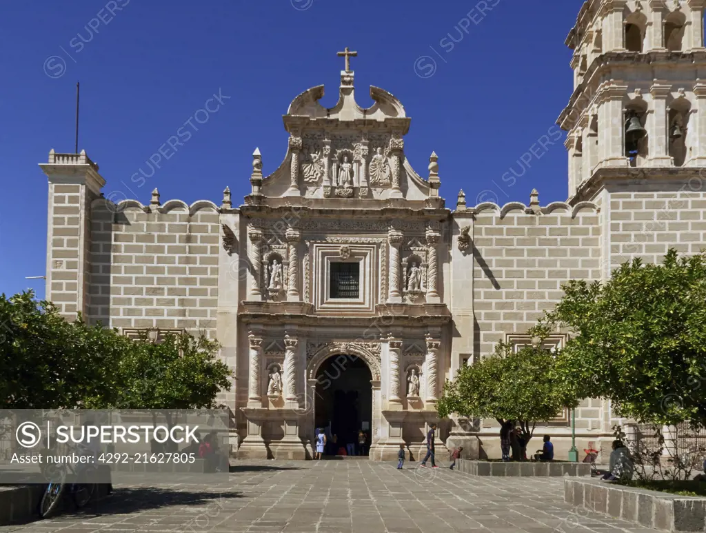 America, Mexico, Zacatecas, Jerez city, Immaculée Conception church