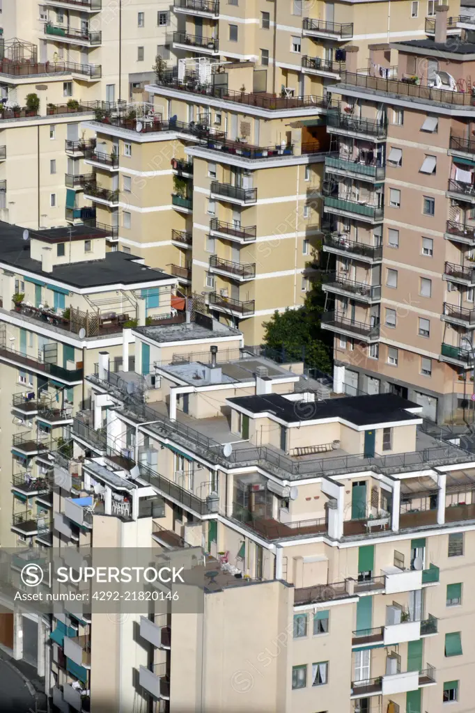 Western suburbs of Genoa, Liguria, Italy