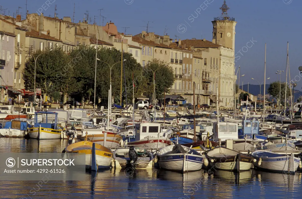 France, Provence, La Ciotat, the harbour