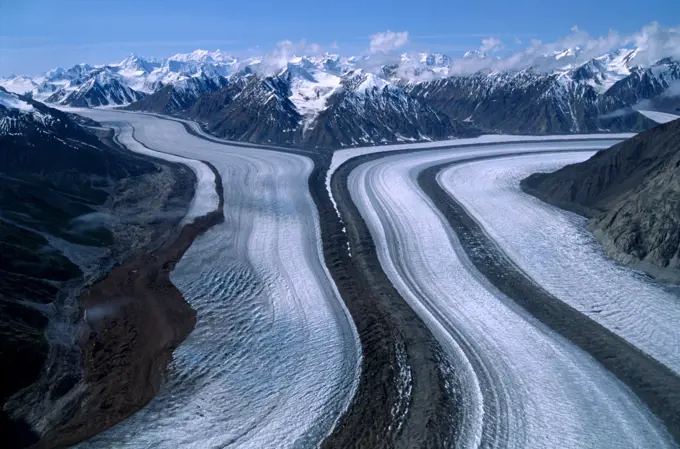 Canada, Yukon, Kaskawulsh Glacier
