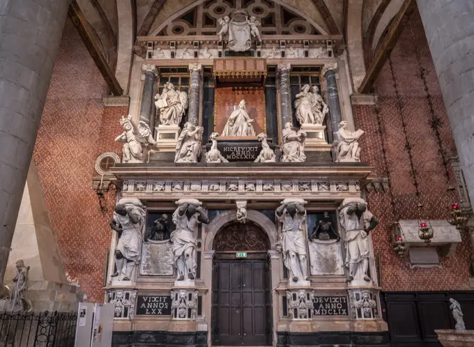 Italy, Veneto, Venice, Santa Maria Gloriosa dei Frari Church