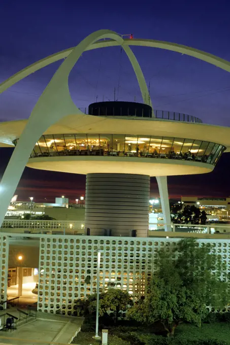 USA, California, Los Angeles, Theme restaurant at Los Angeles Airport