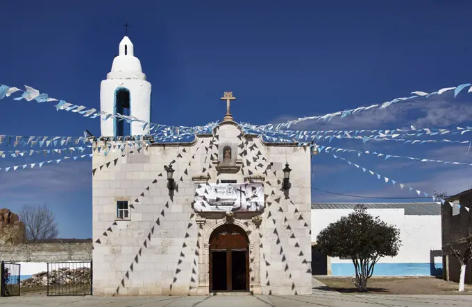 America, Mexico, Sombrerete city, Chapel, Zacatecas State,