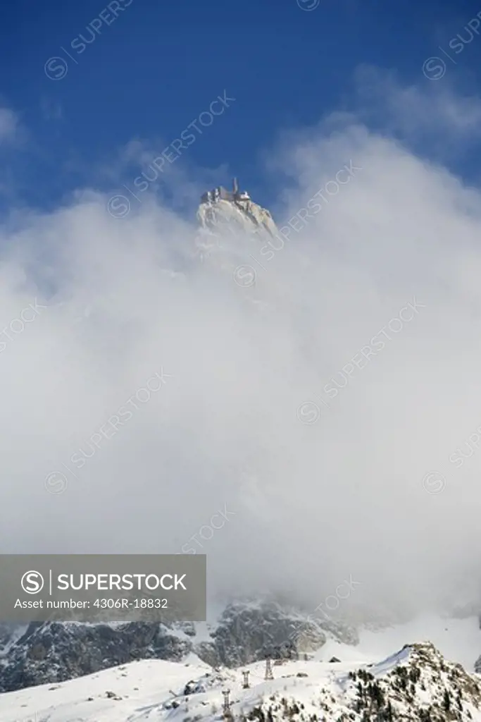 Aiguille du midi, Chamonix, France.