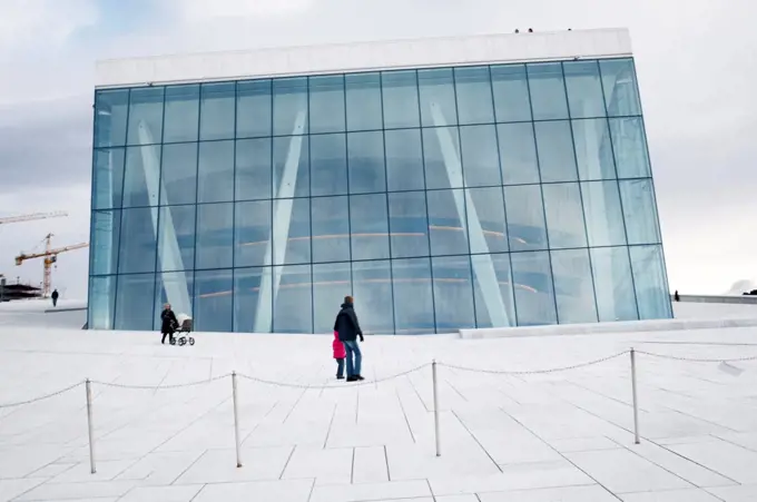 Oslo opera house, Norway.