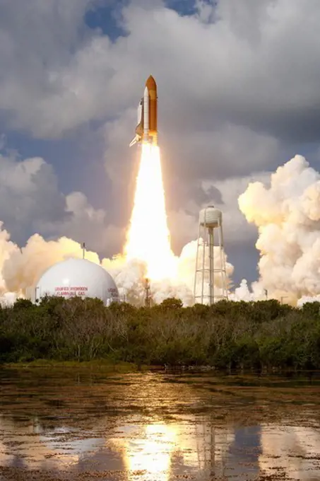 Liftoff of Space Shuttle Discovery