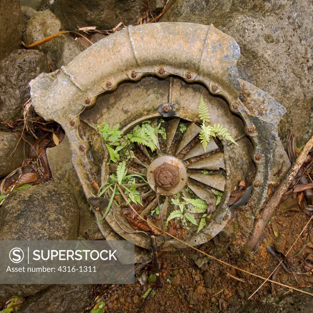 Remnant of a Republic P-47 Thunderbolt Turbocharger