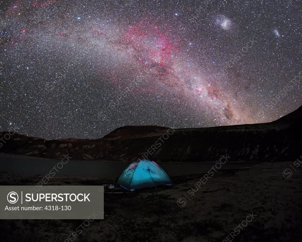 Milky Way Over Laguna Animas