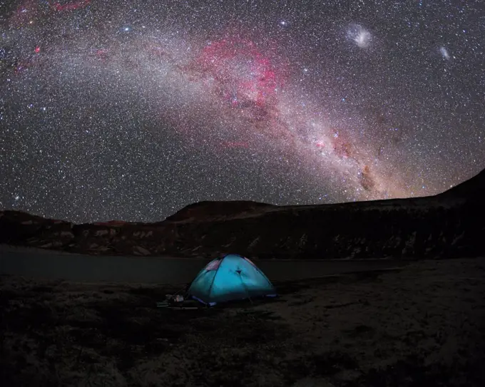 Milky Way Over Laguna Animas