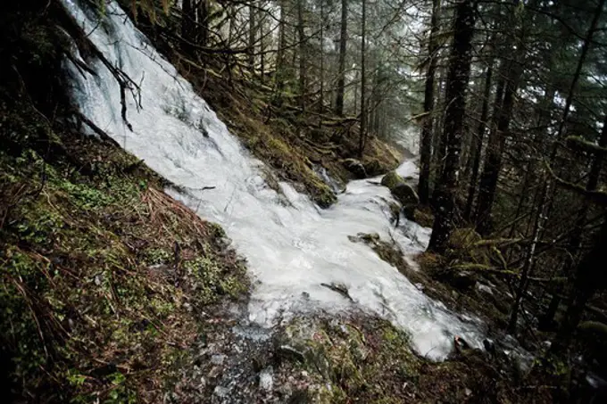 Frozen Waterfall