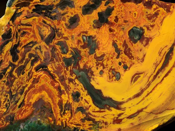 Kaleidoscope Jasper, a picture jasper from Oregon