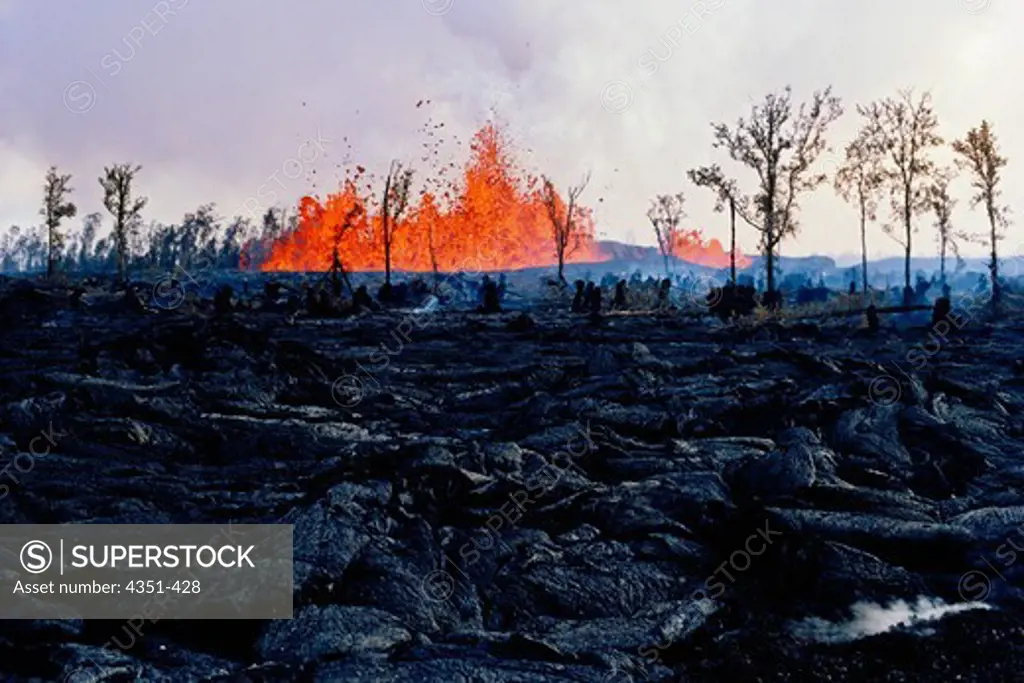 Eruption of Kilauea