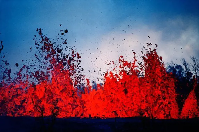 Eruption of Kilauea