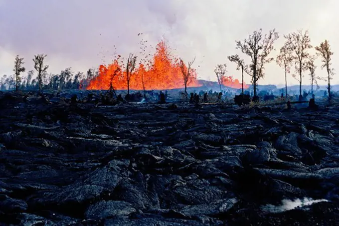 Eruption of Kilauea