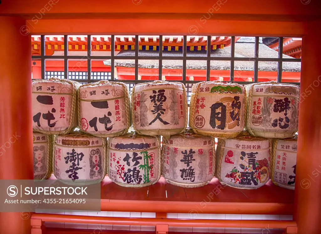 Itsukushima, also known as Miyajima, is a small island in Hiroshima Bay, western Japan