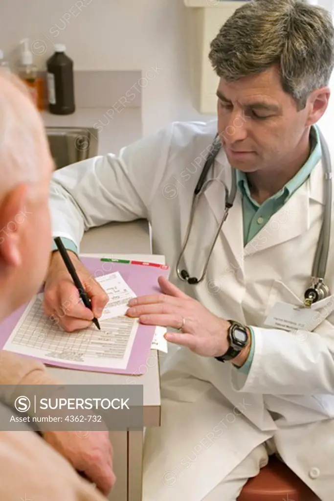 Doctor Making Note