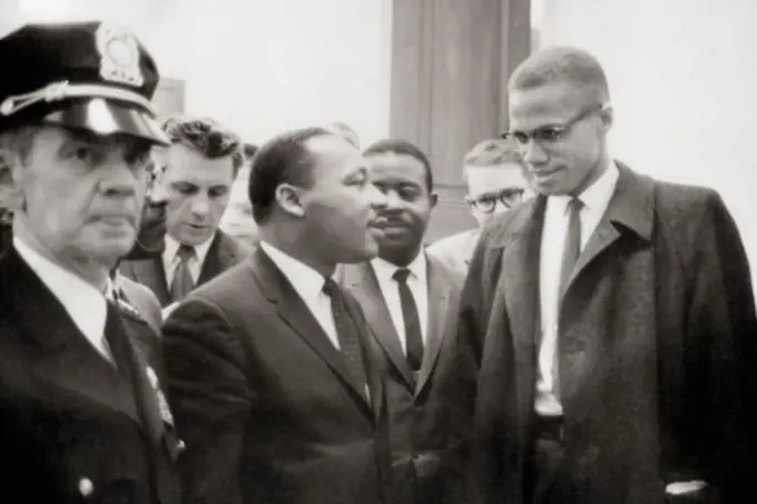 Malcolm X and Martin Luther King