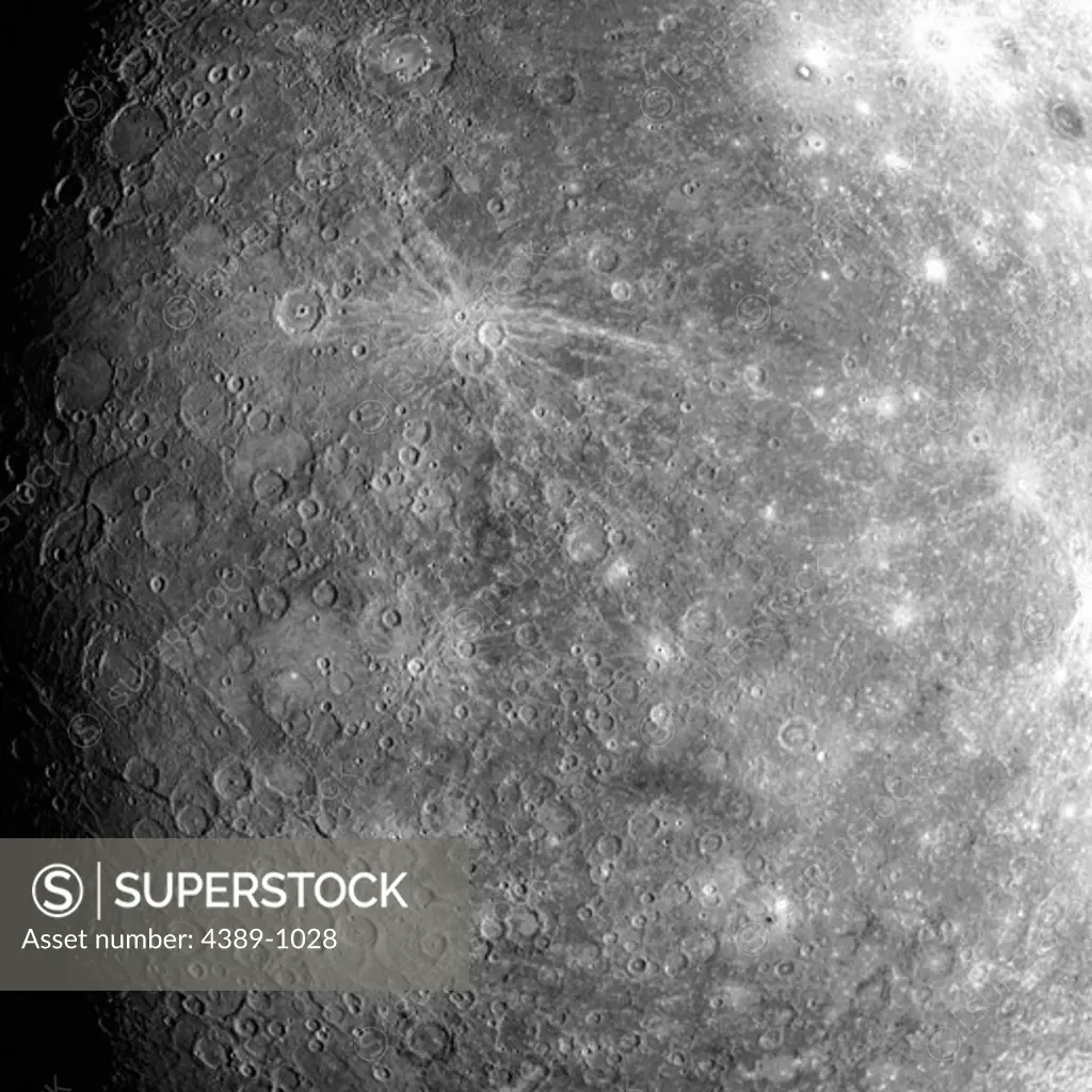 Craters of Mercury