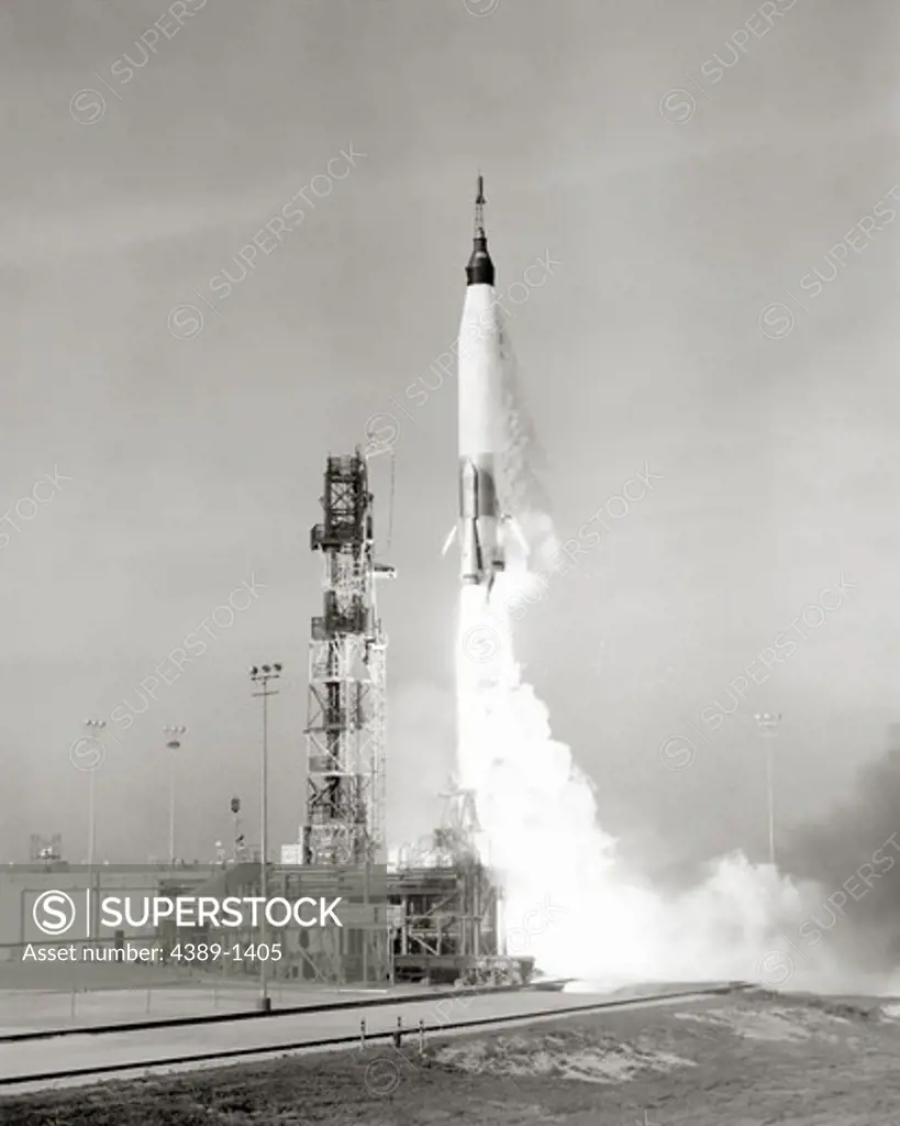 Mercury-Atlas Test Launch