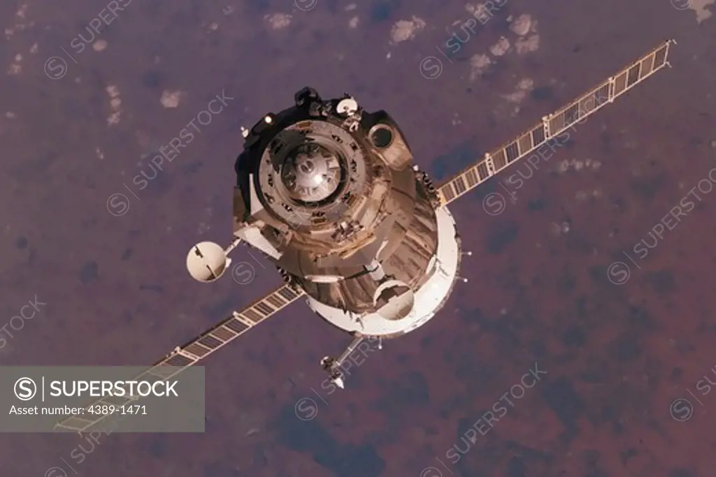 Soyuz Approaching International Space Station