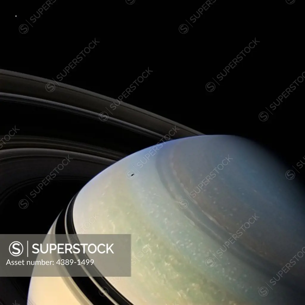 Saturn From Above