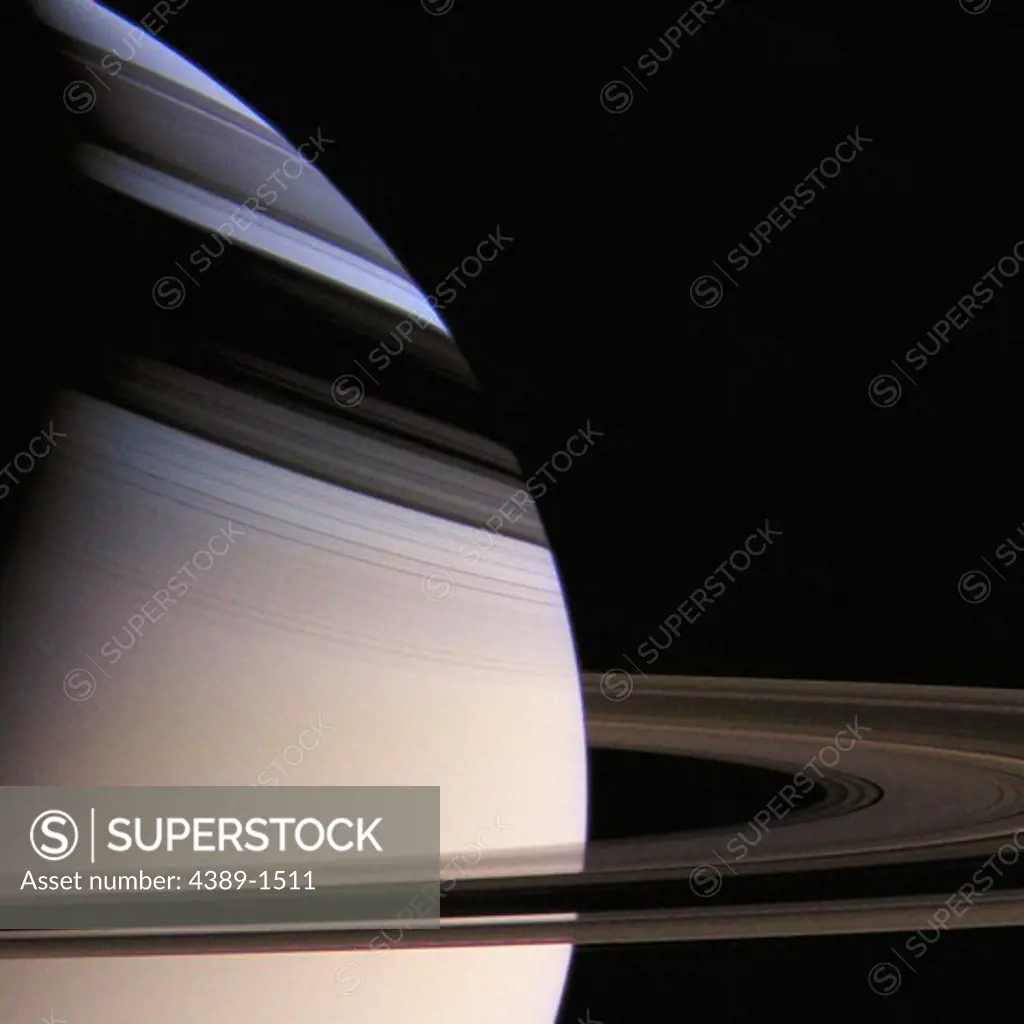 View of Saturn from Cassini