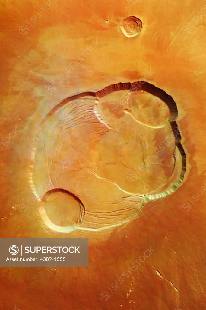 Olympus Mons Seen by Mars Express