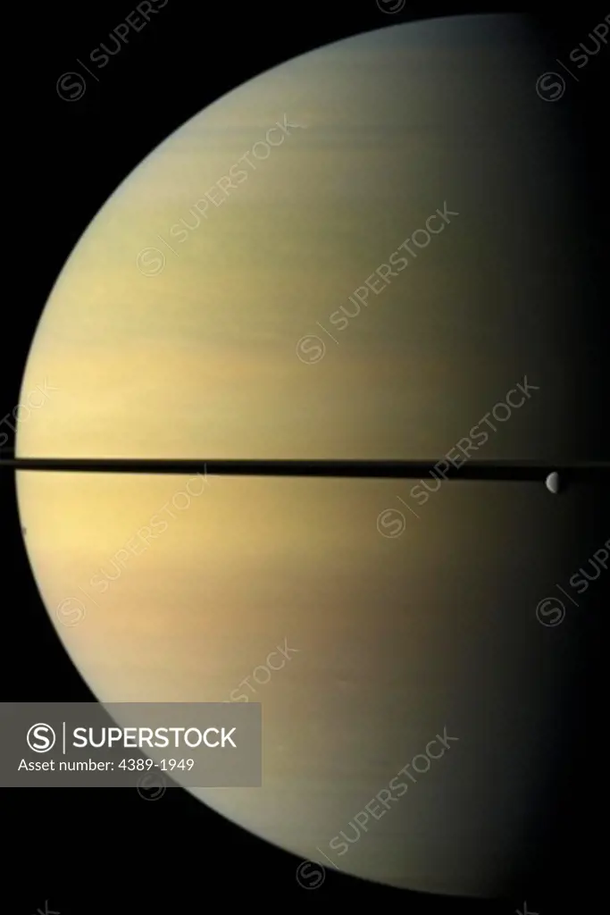 Saturn and Rhea