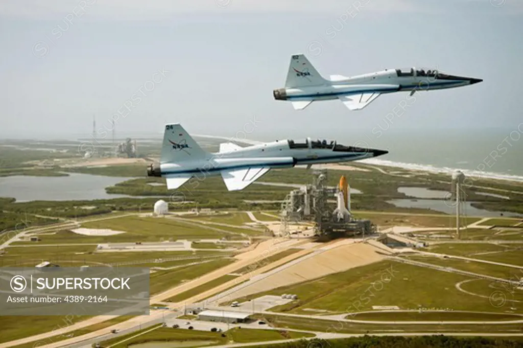 Flying Over Kennedy Space Center