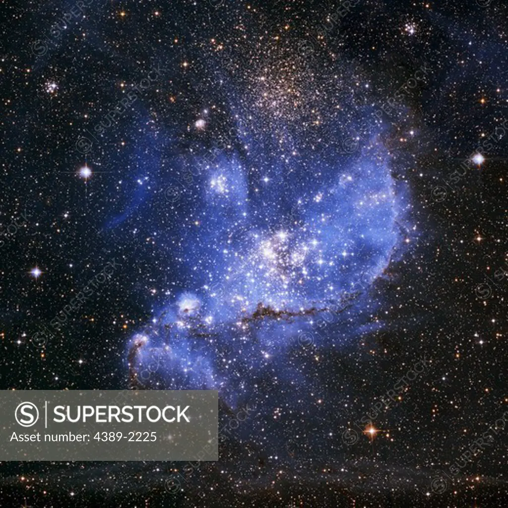 Ngc 346 In Small Magellanic Cloud Superstock 