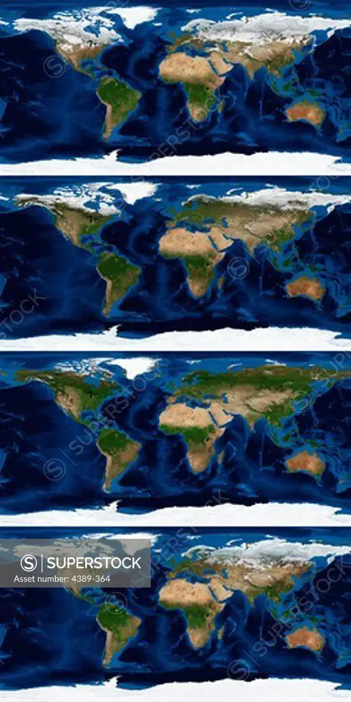 The Four Seasons of Planet Earth