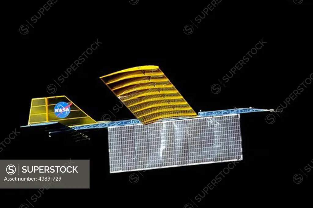 Experimental Solar Powered Aircraft Model