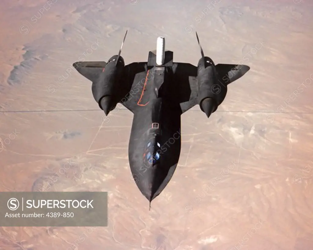 SR-71 with Linear Aerospike SR-71 Experiment (LASRE) Pod