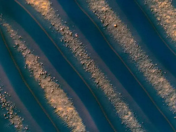 Sand Dunes of Mars