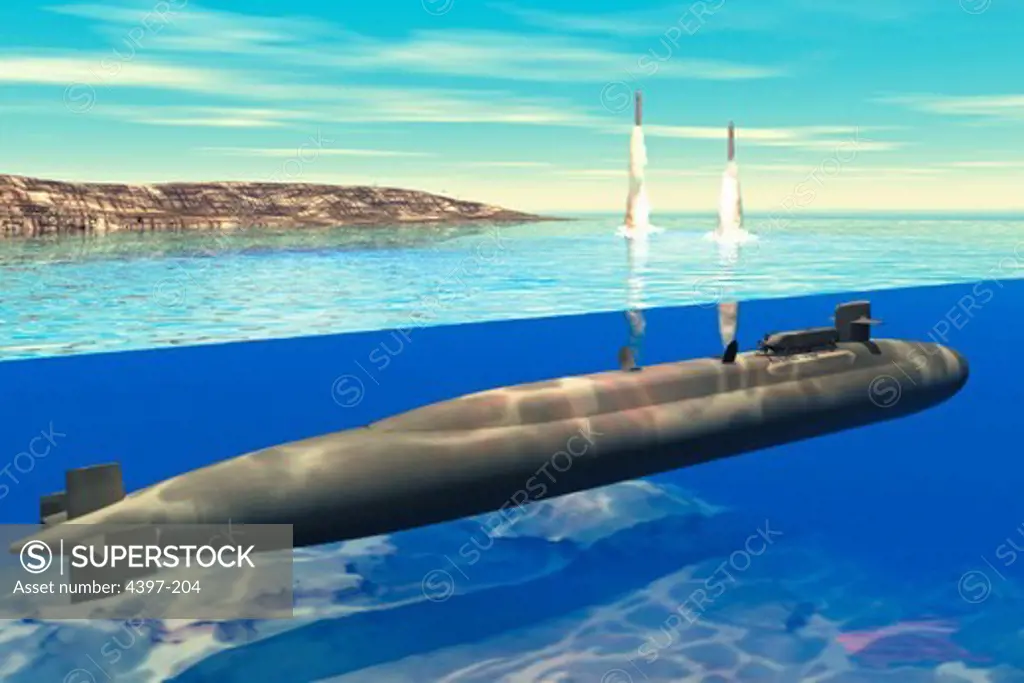 Artist Concept of Converted Submarine