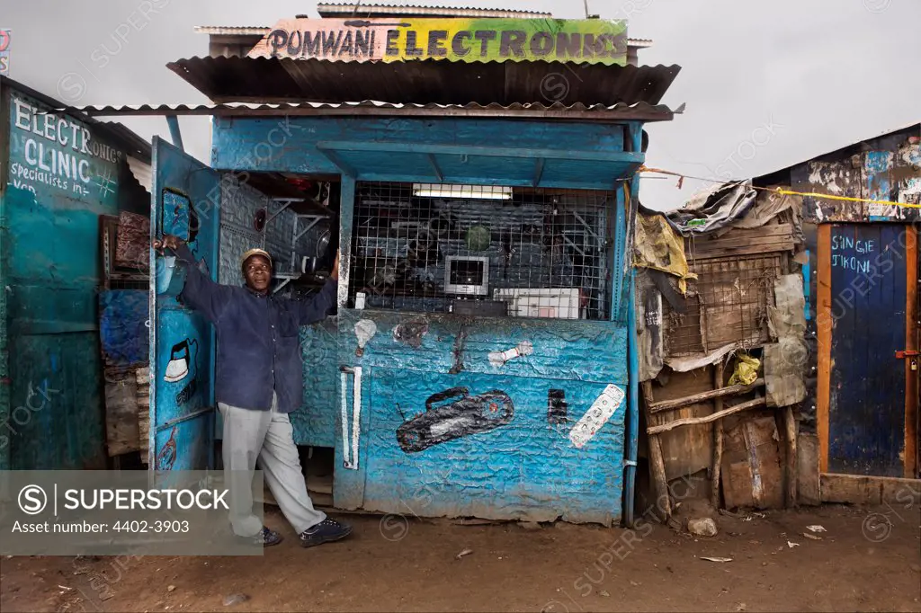 Pumwani Electronics, Nairobi, Kenya.