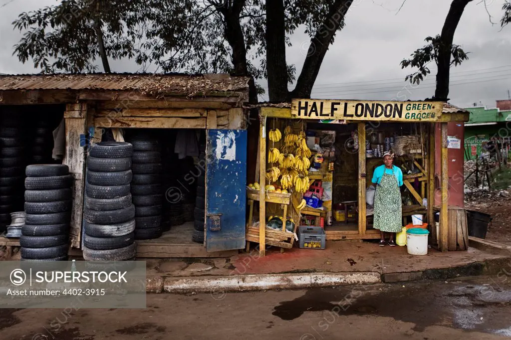 The Half-London greengrocer, Nairobi, Kenya.