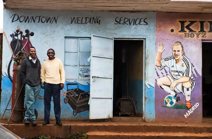 Downtown Welding Services, outskirts of Nairobi, Kenya