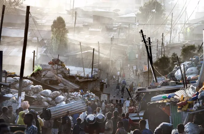 Street Market, Addis Ababa, Ethiopia