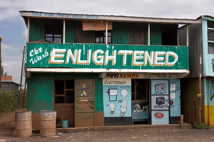 Enlightened car Wash, Nairobi, Kenya.