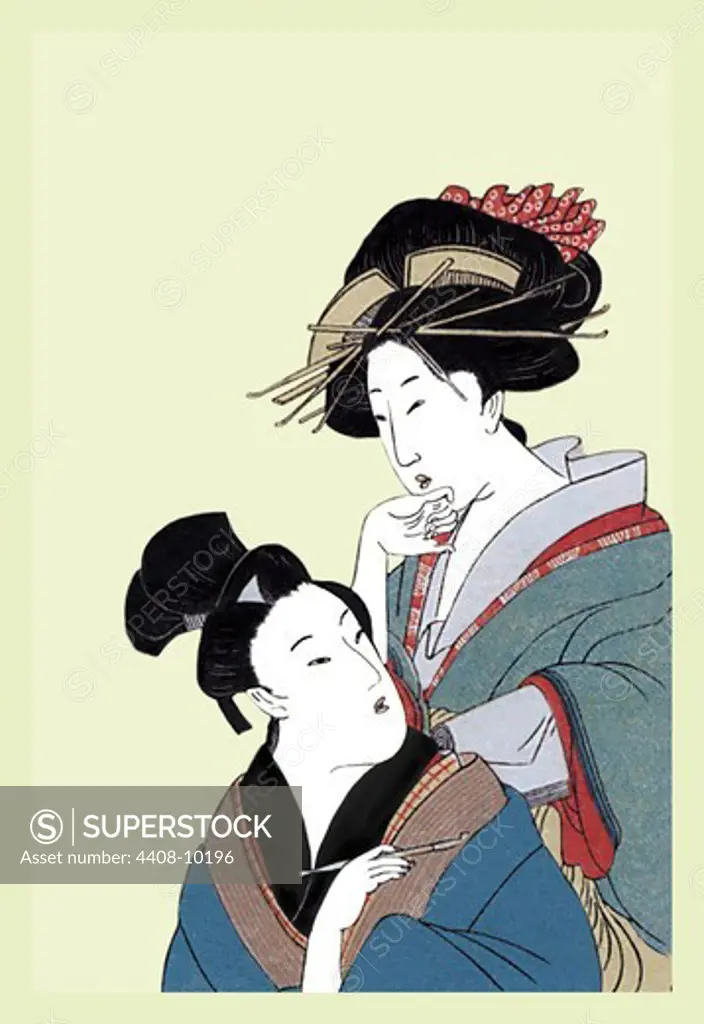 Gossip, Japanese Prints