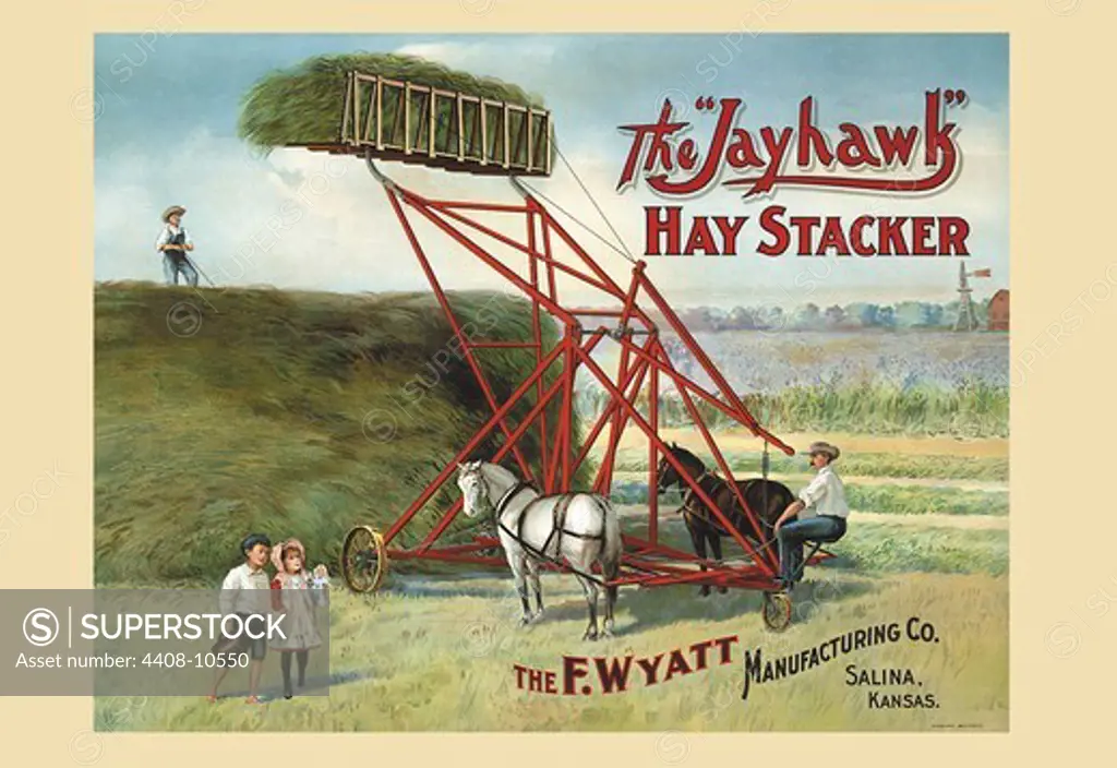 Jayhawk Hay Stacker, Farming