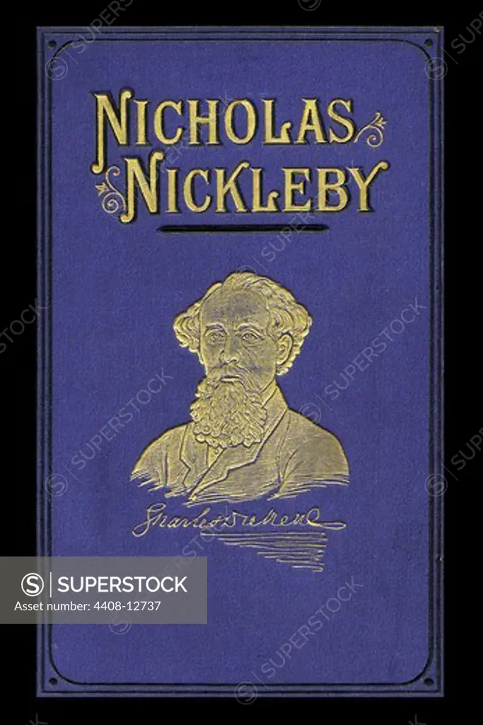 Nicholas Nickleby, Book Cover