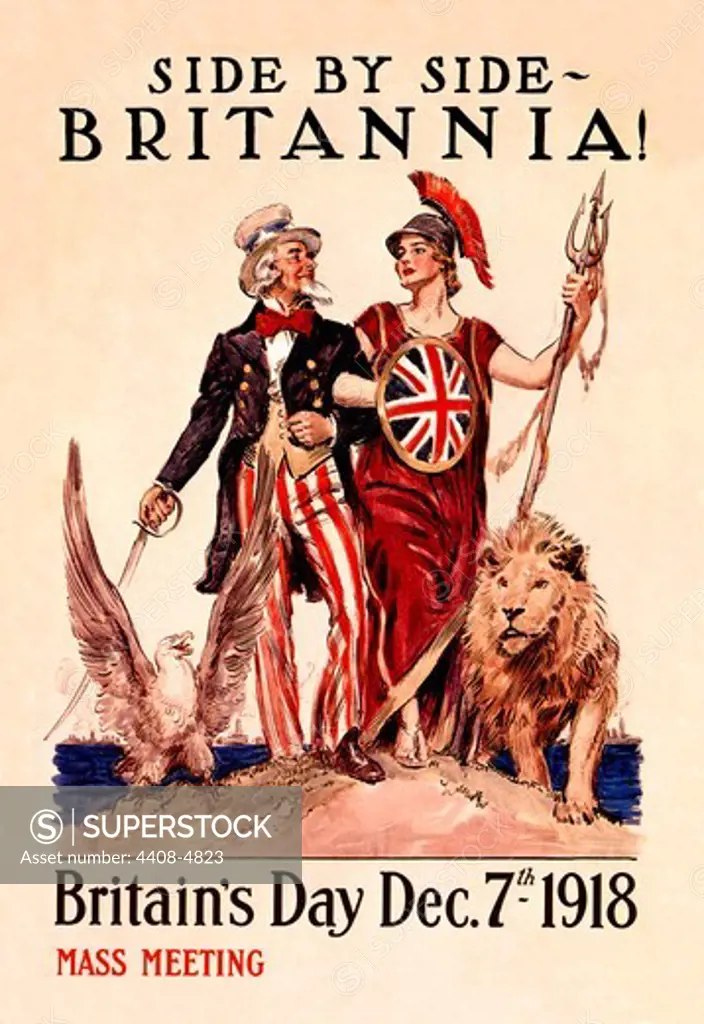 Side by Side - Britannia, Uncle Sam