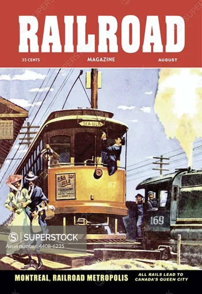 Railroad Magazine: Sea Isle, 1952, Railroad