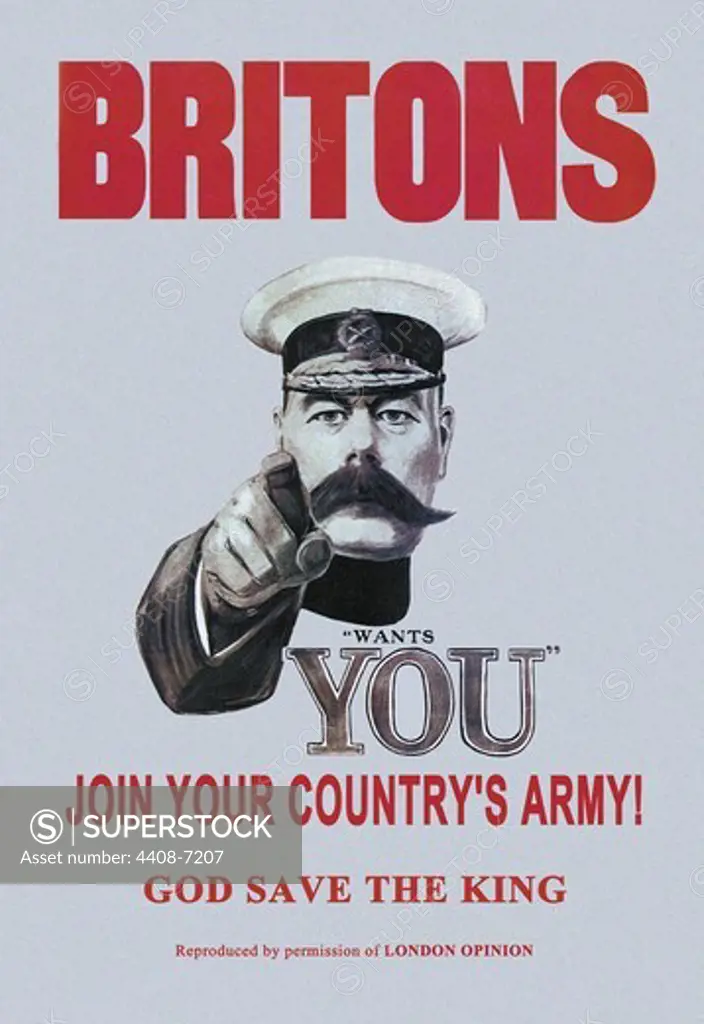 Britons: Join Your Country's Army, World War I